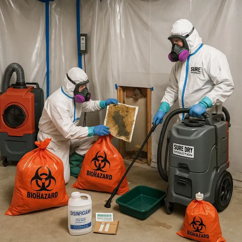 Contaminated Water Handling Protocols process in Bellefonte, DE